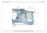 2016年奇瑞艾瑞泽7PHEV电路图-76室内线束图