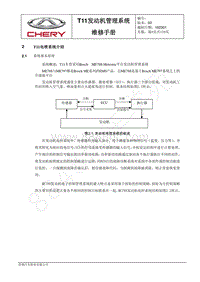 2016年奇瑞瑞虎3维修手册-02-T11电喷系统介绍