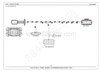 2016年奇瑞瑞虎5电路图-2.30-右后门线束插件端子图