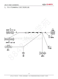 2015年瑞虎3电路图-七 T11-3724080NA右前门线束总成