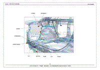 2016年艾瑞泽7 PHEV电路图-75室内线束图