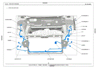 2016年艾瑞泽7电路图-前保险杠线束