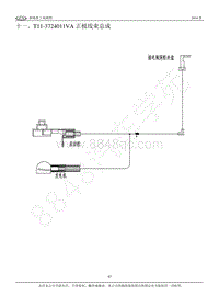 2015年奇瑞瑞虎3电路图-十一 T11-3724011VA正极线束总成