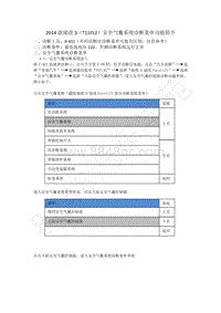 2014款瑞虎3安全气囊控制器诊断菜单功能简介01.1