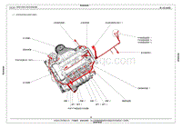 2016年艾瑞泽7CNG车型电路图--发动机电喷线束
