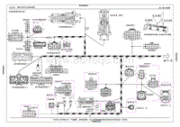 2016年艾瑞泽7电路图-52仪表线束插件端子图一 