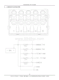 2012年奇瑞瑞虎TT电路图-3 正极保险丝盒和原理图