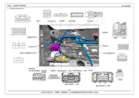 2019年瑞虎7电路图-39三 仪表板线束图 