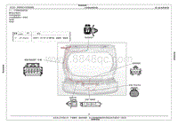 2017年瑞虎3X电路图-行李箱线束插件图 