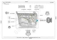2017年瑞虎7电路图-车门线束
