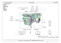 2017年艾瑞泽5电路图-十二 电动空调线束插件图 