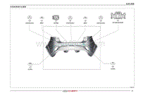 2021年瑞虎3X电路图-后保线束插件位置图 