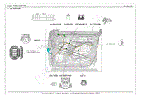 2019年瑞虎7电路图-54五 门线束图 