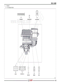 2021-2022年艾瑞泽GX电路图-（七） 空调线束图