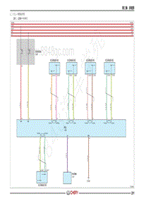 2022年瑞虎7PLUS电路图- 二十九 网络拓扑图