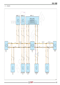 2021-2022年艾瑞泽GX电路图-（十六） 网络拓扑图