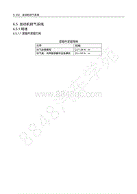 2012五菱荣光 N300 维修手册-改第6章 6.5发动机排气系统