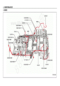 2012年五菱宏光CN100电路图-2-9 底盘线束