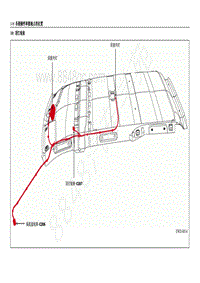 2012年五菱宏光CN100电路图-2-15 顶灯线束