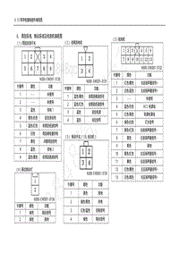 2012款五菱荣光N300电路图-雨刮系统 制动系统及收放机端视图