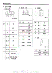 2013-2015年五菱之光电路图-空调系统端视图