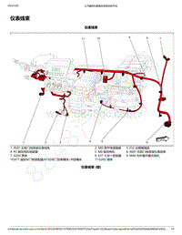 2018-2020年新五菱宏光S电路图-仪表线束