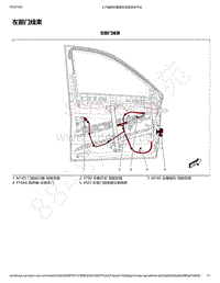 2018-2020年新五菱宏光S电路图-左前门线束