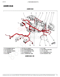 2018-2020年五菱荣光新卡电路图-主线束大总成