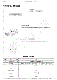 2021年款五菱星辰电路图-车辆识别号 合格证信息