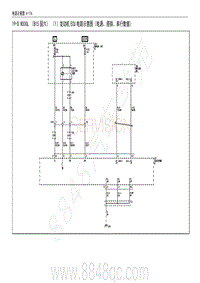 2019年6月款五菱荣光 五菱荣光S电路图-N300L （B15 国六） （1）发动机 ECU 电路示意图