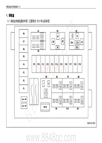 2019年6月款五菱荣光 五菱荣光S电路图-保险丝盒