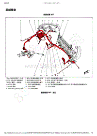 2019-2020年五菱宏光PLUS电路图-前部线束