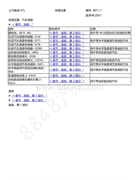 2022年上汽奥迪 A7L电路图-安装位置 汽车底板