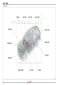 2020-2022年瑞虎8 PLU电路图-整车线束布局图