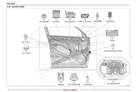 2022年瑞虎8 PRO电路图-左前门线束插件位置图 