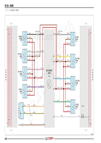 2020-2022年瑞虎8 PLU电路图-（二十三） 雷达系统（8探头）