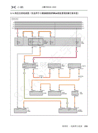 2022-2023年小鹏G9电路图-9.14高压互锁电路图