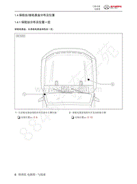 2022年北汽BJ40刀锋英雄电路图-1.4  保险丝继电器盒分布及位置