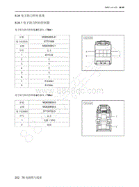 2022年北京魔方电路图-8.34 电子助力转向系统