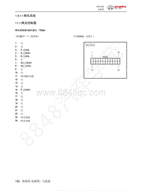 2022年北汽BJ40刀锋英雄电路图-1.8.11  网关系统