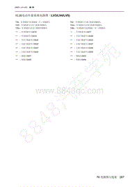 2022年北京魔方电路图-10.26 电动车窗系统电路图（LV3LV4LV5 