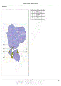 2022年AITO汽车问界M5电路图-前副车架线束（四驱至臻版）总成线束（BC）