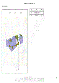 2022年AITO汽车问界M5电路图-前副车架线束 后驱标准版 总成线束（BC）