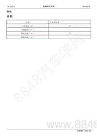 2022年AITO汽车问界M5维修手册-规格