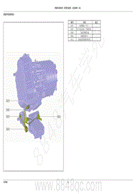 2022年AITO汽车问界M5电路图-前副车架线束（四驱性能版）总成线束（BC）