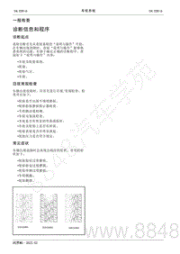 2022年AITO汽车问界M5维修手册-一般检查