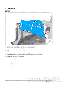 2022年AITO汽车问界M7钣金手册-2.2.3.维修流程