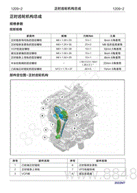 2022年问界M7维修手册-1209 正时齿轮机构总成