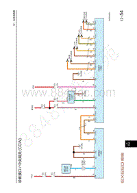 2020-2023年星途LX追风电路图-诊断接口中央网关 CGW 