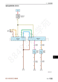 2020-2023年星途LX追风电路图-盲区监测系统 BSD 